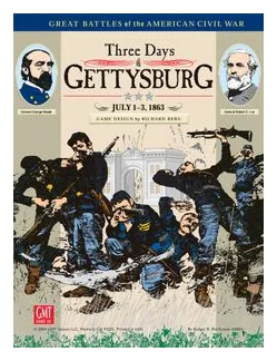 Three Days Of Gettysburg (third Edition) box art