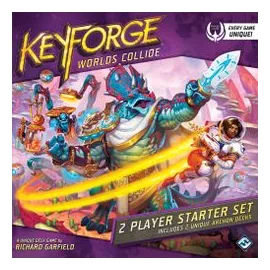 Keyforge: Worlds Collide box art