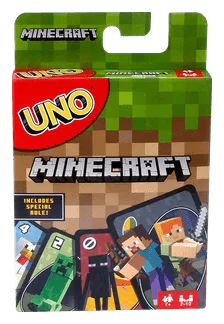 Uno: Minecraft box art