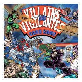 Villains And Vigilantes Card Game box art