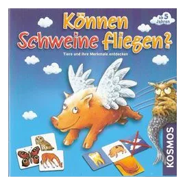 Können Schweine Fliegen? Mitbring-spiel box art