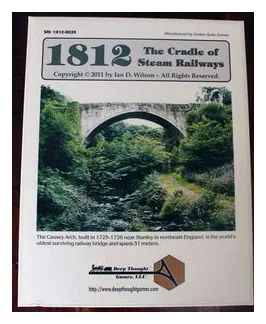 1812: The Cradle Of Steam Railways box art