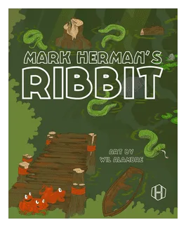 Ribbit: The Jump, Move, And Block Game box art
