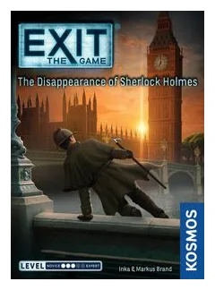Exit: The Game – The Disappearance Of Sherlock Holmes box art