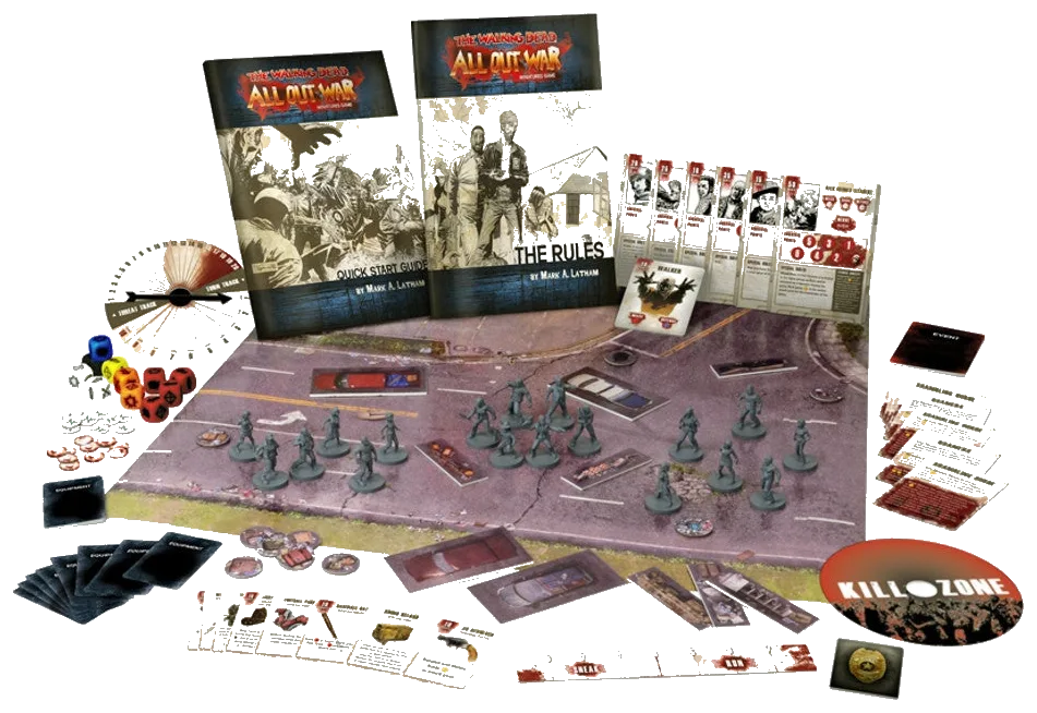 The Walking Dead: All Out War box art
