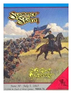 Summer Storm: The Battle Of Gettysburg box art
