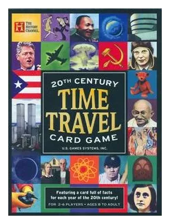 20th Century Time Travel Card Game box art
