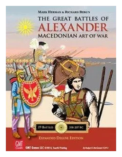 The Great Battles Of Alexander: Macedonian Art Of War box art