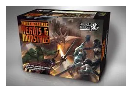 Hérois & Monstros box art