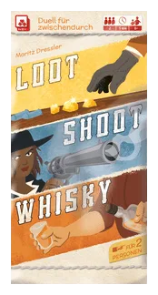 Loot, Shoot, Whisky box art