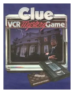 Clue Vcr Mystery Game box art