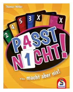 Passt Nicht! box art