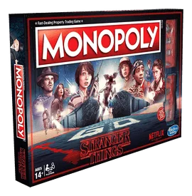 Monopoly: Stranger Things box art