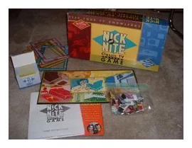 Nick At Nite Classic Tv Trivia Game box art