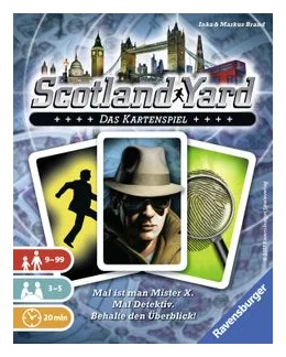 Scotland Yard: Das Kartenspiel box art