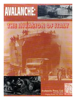 Avalanche: The Invasion Of Italy box art