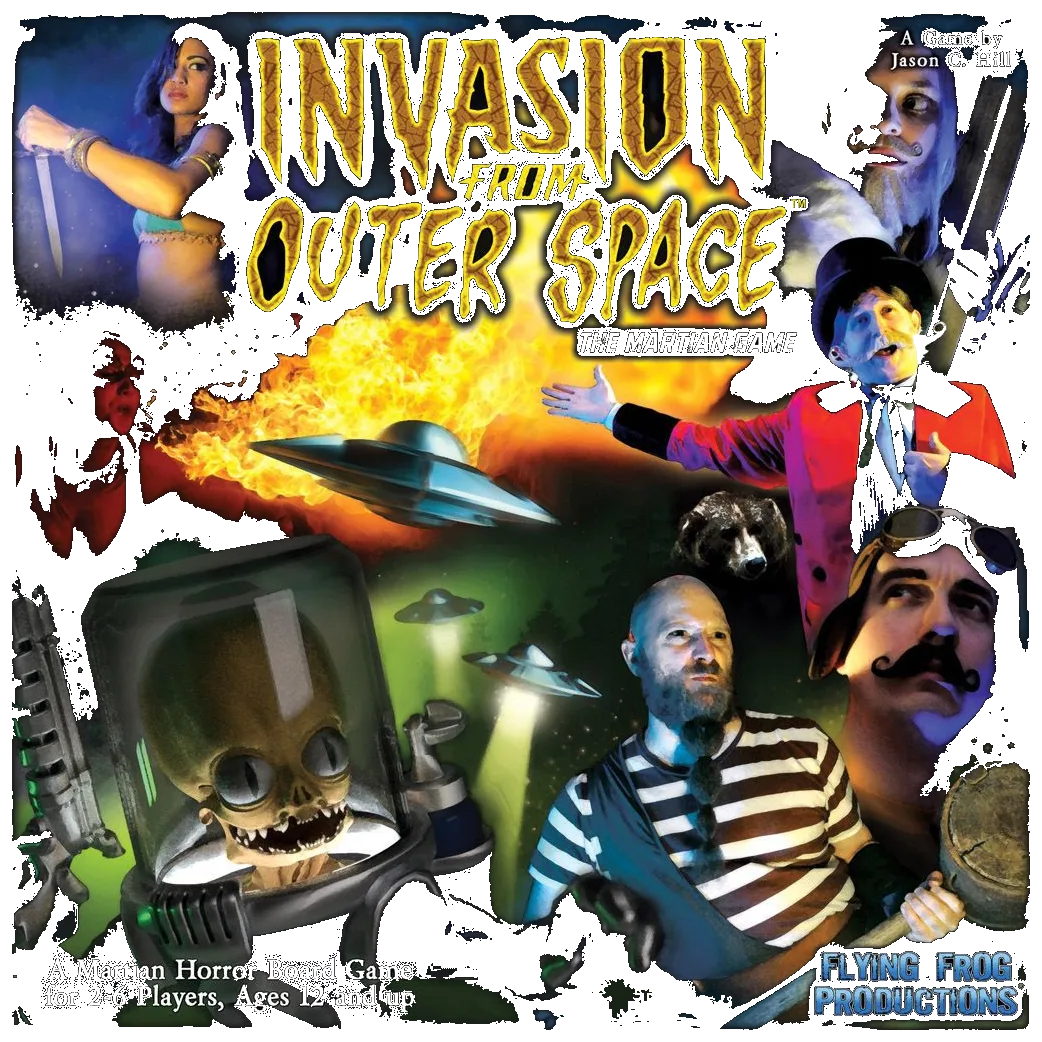 Invasion From Outer Space: The Martian Game box art