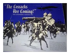 The Cossacks Are Coming!: The Tannenberg Campaign, 1914 box art