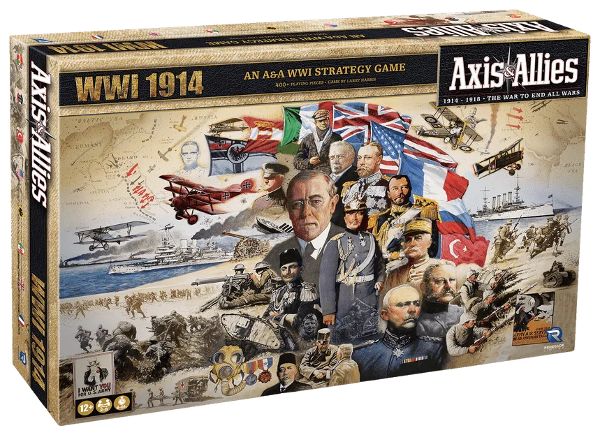 Axis & Allies: Wwi 1914 box art