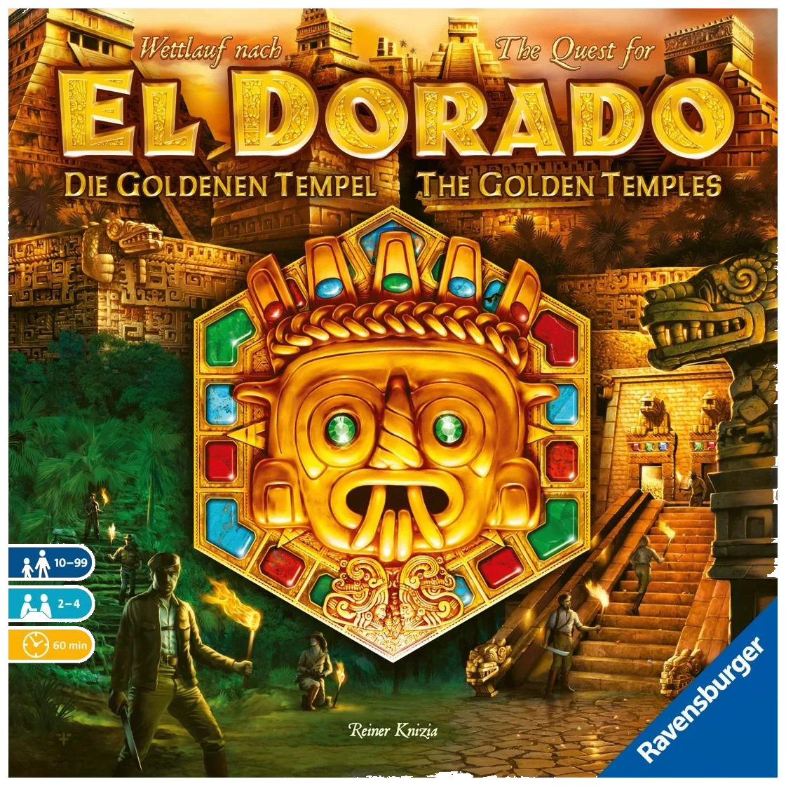 The Quest For El Dorado: The Golden Temples box art