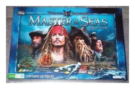 Pirates Of The Caribbean: Master Of The Seas Strategy Game box art
