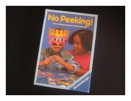 No Peeking! box art