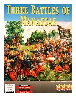 Three Battles Of Manassas box art