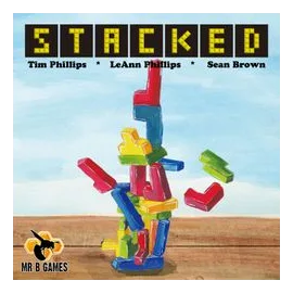 Stacked box art