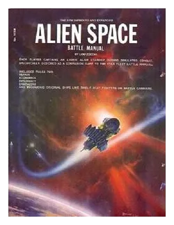 Alien Space Battle Manual box art