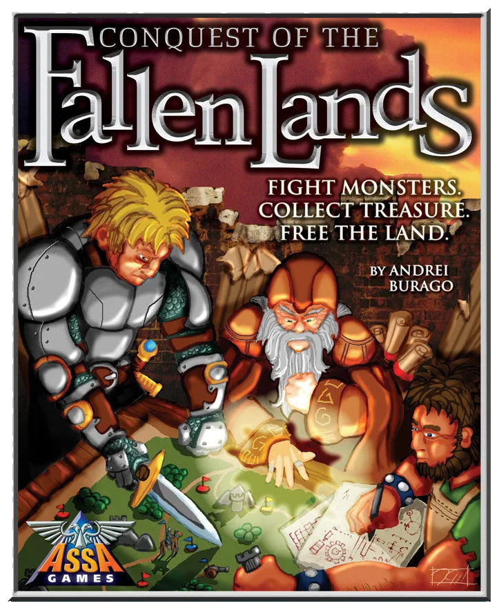 Conquest Of The Fallen Lands box art