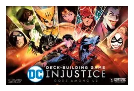 Dc Deck-building Game: Injustice box art