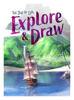 The Isle Of Cats: Explore & Draw box art