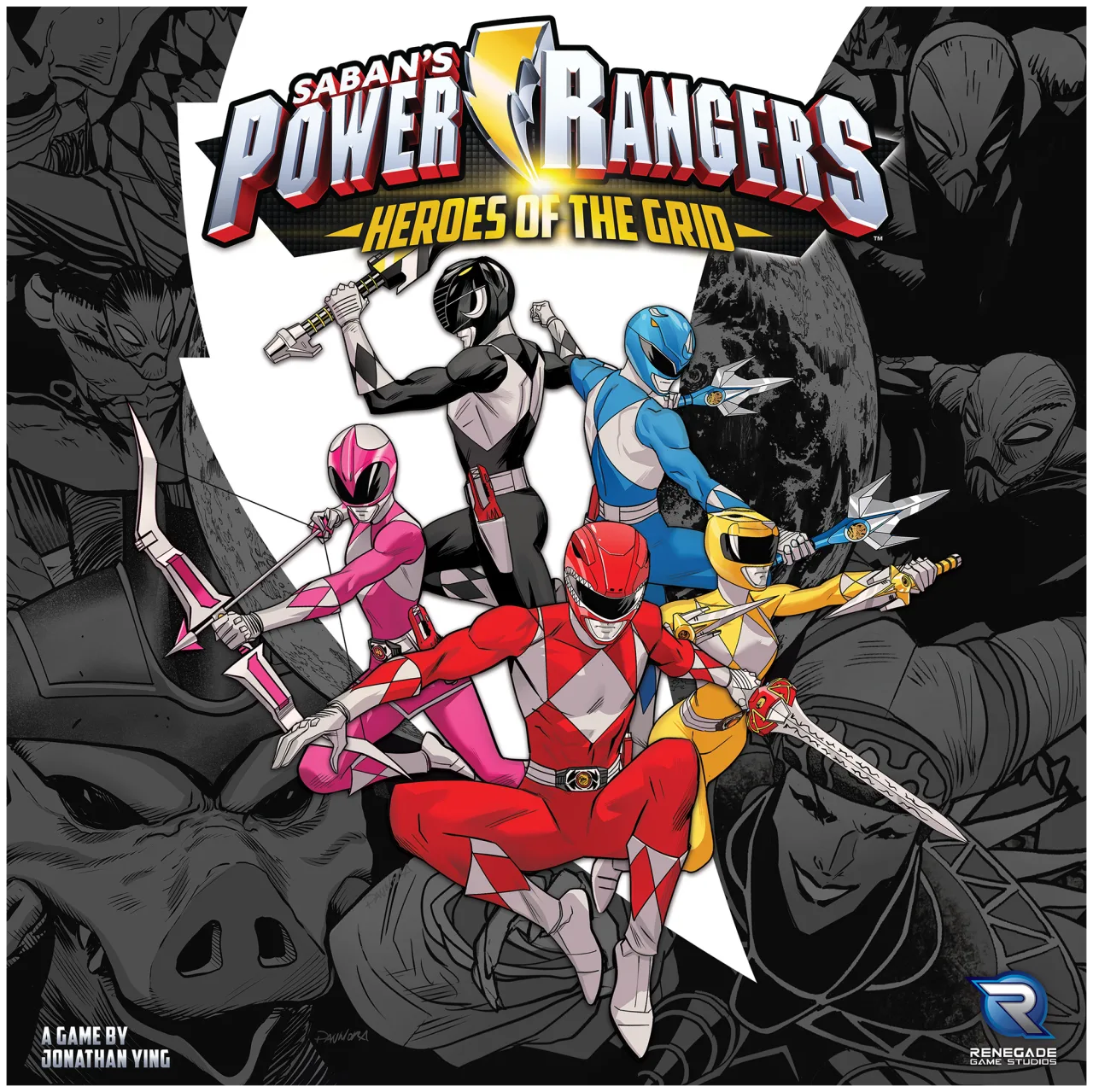 Power Rangers: Heroes Of The Grid box art