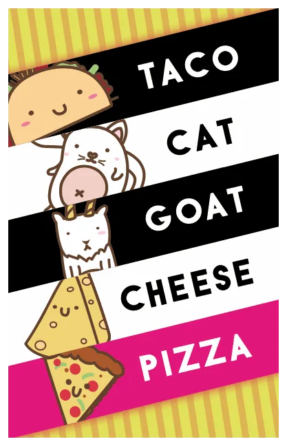 Taco Cat Goat Cheese Pizza box art