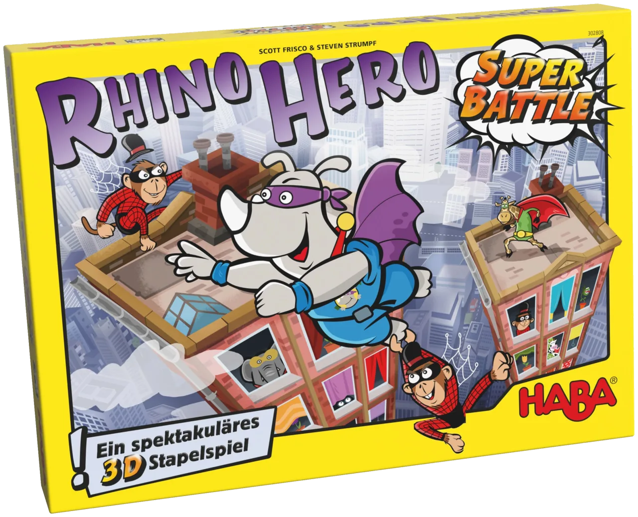 Rhino Hero: Super Battle box art