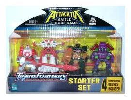 Attacktix Battle Figure Game: Transformers box art