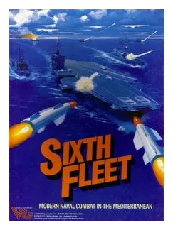 Sixth Fleet: Modern Naval Combat In The Mediterranean box art