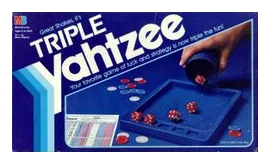 Triple Yahtzee box art