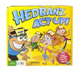 Hedbanz Act Up! box art