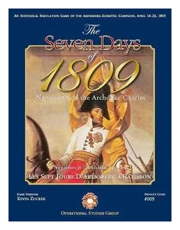 The Seven Days Of 1809: Napoleon And The Archduke Charles box art