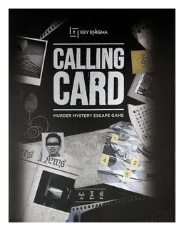 Key Enigma: Calling Card box art
