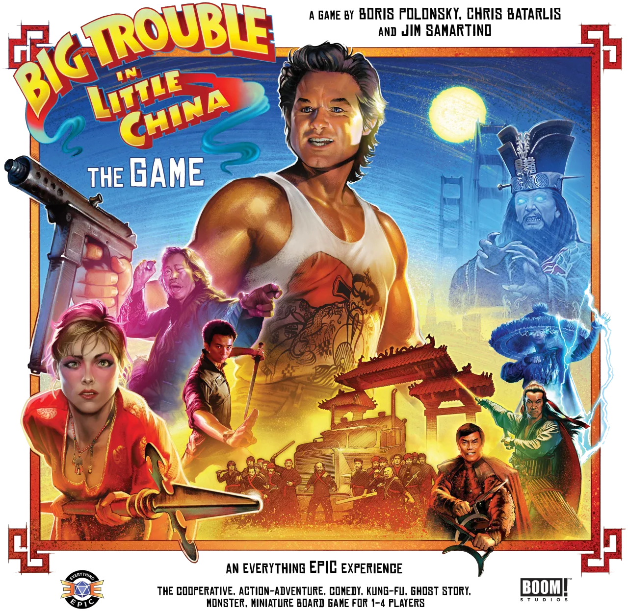 Big Trouble In Little China: The Game box art