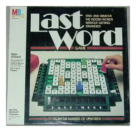 Last Word box art