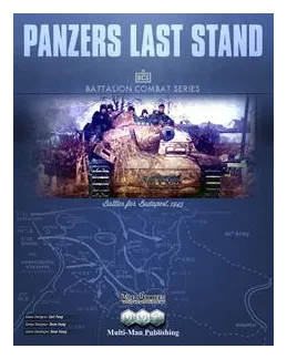 Panzers Last Stand: Battles For Budapest, 1945 box art