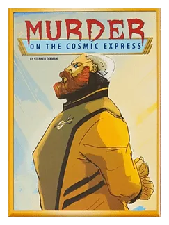 Murder On The Cosmic Express box art
