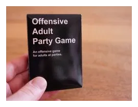Offensive Adult Party Game box art