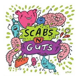 Scabs `n` Guts box art