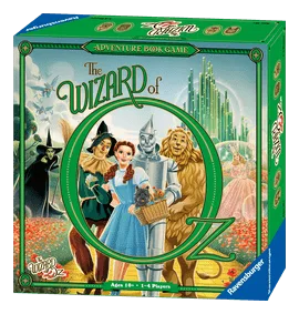 The Wizard Of Oz Adventure Book Game box art