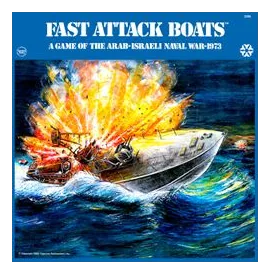 Fast Attack Boats: A Game Of The Arab-israeli Naval War 1973 box art