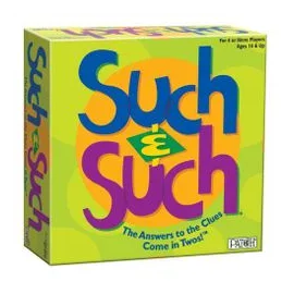 Such & Such box art